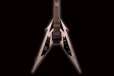 Signed Metallica One-Of-A-Kind Flying M Guitar